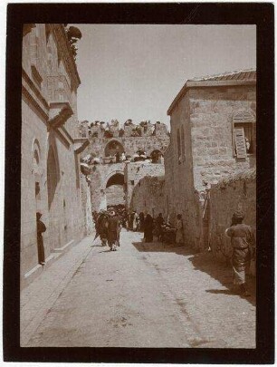 Innerhalb d. Stephanstor[s] nebi-musa [Jerusalem]