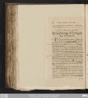 Tit. IV. (IV. 61. 62. X. 16. 19.) De publicanis & vectigalibus & commissis.