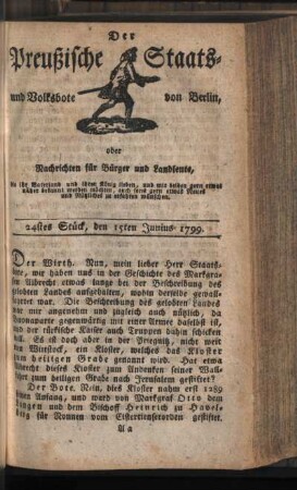 24stes Stück, den 15ten Junius 1799