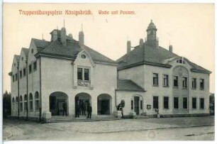 Königsbrück. Truppenübungsplatz , Wache u. Post