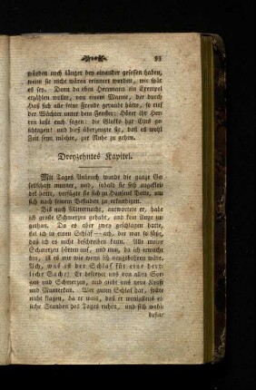 Dreyzehntes Kapitel.