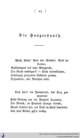 Die Hungersnoth