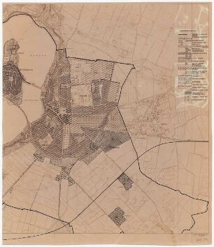 Landschaftsaufbauplanung Ratzeburg: Grundriss 1:5000