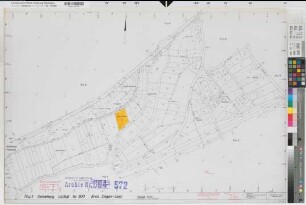 Littfeld (Kreuztal), Zusammenlegung Littfeld, Bl.3 Zuteilungskarte Littfeld Flur 5