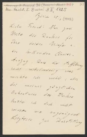 Brief an Ferruccio Busoni : 25.04.1912