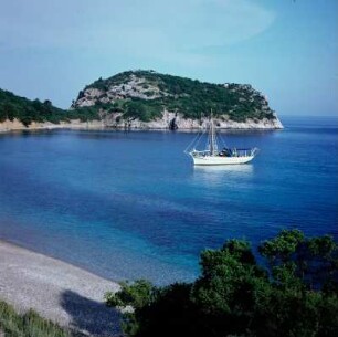 Skopelos. Stafylos-Bucht an der Südostküste