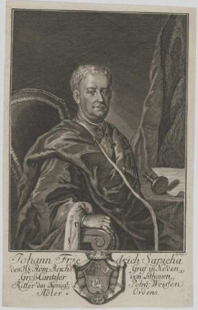 Bildnis von Johann Friedrich Sapieha