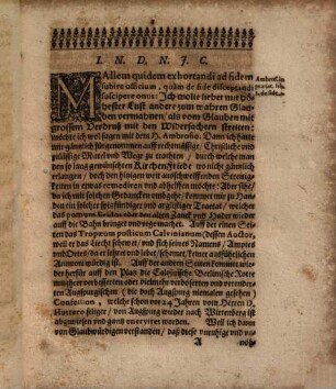 Calvinischer Schaffspeltz des Berlinischen Berichters : so da mit der Augspurgischen Confession aus unterschiedenen zu Franckfurt an der Oder nachgedruckten Exemplarn sich auswendig zwar bekleiden, aber seine inwendige Calvinische Tücke und Stücke arglistig bemänteln und bedecken wil ; entdeckt und Ihme abgezogen in Erörterung folgender vier Fragen: 1. Ob ein Real Unterscheid zwischen der unveränderten und veränderten Augspurgischen Confession sey? 2. Ob der Real Unterscheid die Calvinisten aus dem Religion Friede setze? 3. Ob man beyden Confessionen mit gutem Gewissen beypflichten könne und solle? 4. Ob die Calvinisten echte und rechte Augspurgische Confessionisten seyn?