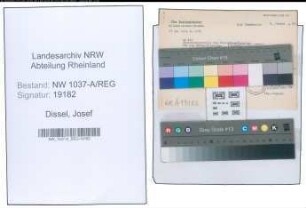 Entnazifizierung Josef Dissel , geb. 00.00.0000 ()