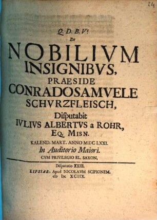 De Nobilium Insignibus