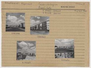 Straßenansichten. Berlin, Köpenick, Emrichstraße
