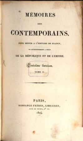 Mémoires de Louis-Jérôme Gohier. 2