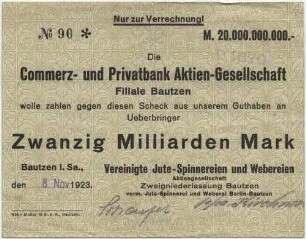 20 Milliarden Mark