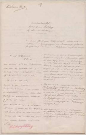 Glück, Friedrich vom Kirschenhardthof (Hochberg): Erstellung eines Wohngebäudes (genehmigt am 8.2.1861)