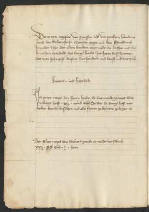 Zinsregister des Klosters Kornelimünster für das Land von Schönforst, 1445