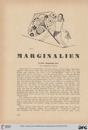 Marginalien