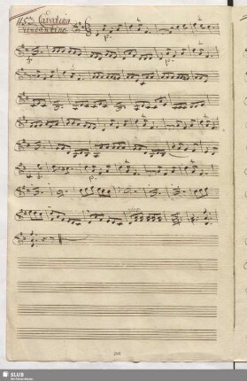 1153. Cavatina: Cattivo segno Sposine amabile / Salieri, A.
