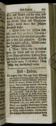 Lob-Lieder.