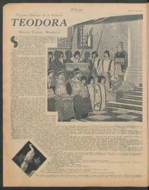 Teodora - Mujeres famosas de la historia