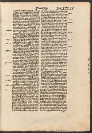 Incipit alius prologus Beati hieronymi presbyteri ad eusebium in quattuor evangelistas.