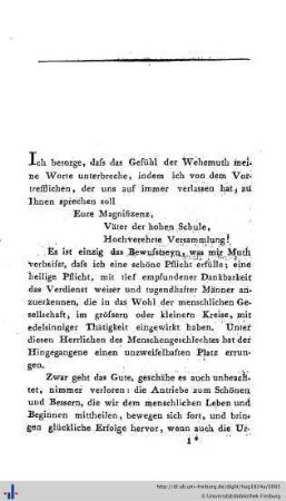Rede auf Ferdinand Wanker.