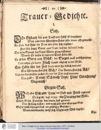 Trauer Gedichte