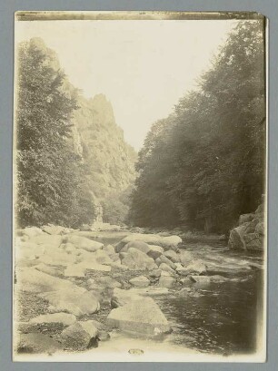 Im Bodetal bei Thale