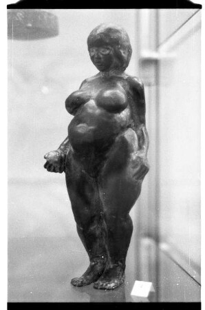 Kleinbildnegativ: Galerie im Atelier, "Ernst von Hopffgarten", 1984