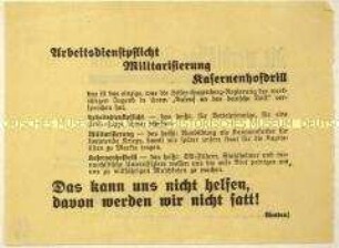 Aufruf der KPD zur Reichstagswahl 1933