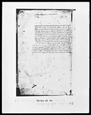 Augustinus, Opera varia — Buchspiegel (vorderer)