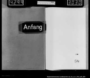 Urkundenregister des Kantonnotars Friedrich Wilhelm Langenheim zu Schöningen