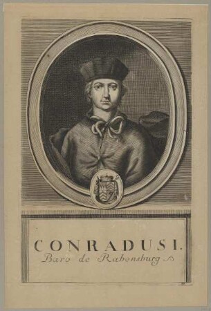 Bildnis des Conradus I. de Rabensburg
