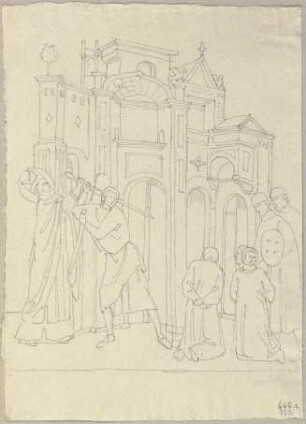Geschichte des heiligen Nikolaus in der Kapelle des Heiligen in S. Francesco zu Assisi
