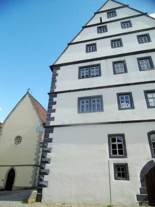 Rothenburg ob der Tauber: Spitalkirche und Spital