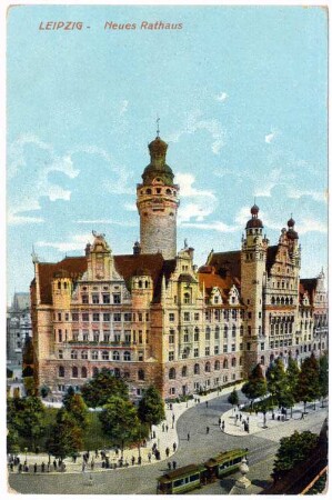 Leipzig : neues Rathaus