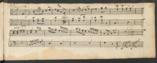 Stücke für Tasteninstrument; cemb; C-Dur
