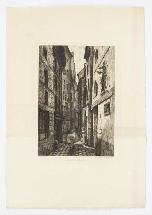Ancien Paris, rue Saint Éloi (cité)
