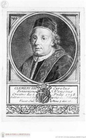 Porträt Papst Clemens XIII.