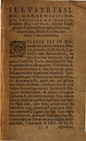 Matthaei Dresseri Isagoges historicae pars ..., 4. Matthaei Dresseri Pars Secvnda Millenarii Sexti ... Complectens Familias Imperij, Electores, archiepiscopos, episcopos, duces, comites, barones, dynastas : Additae sunt orationes tres de tribus ducibus Electoribus Saxoniae, Mauricio, Augusto, & Christiano