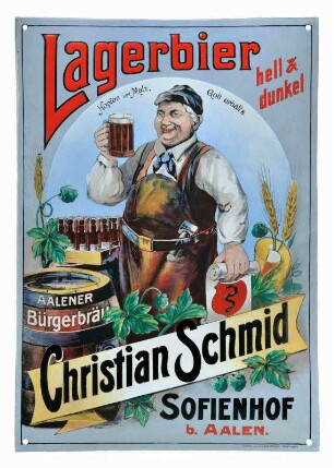 Lagerbier Christian Schmid