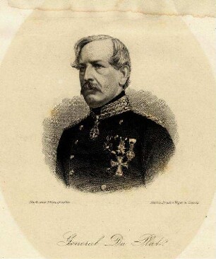 Bildnis von Peter Henrik Claude Du Plat (1809-1864)