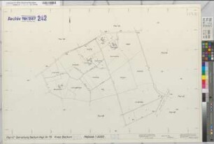 Beckum Ksp. u.Stadt (Beckum), Umlegung Beckum, Gem.Karte Beckum, Kspl. Flur 47