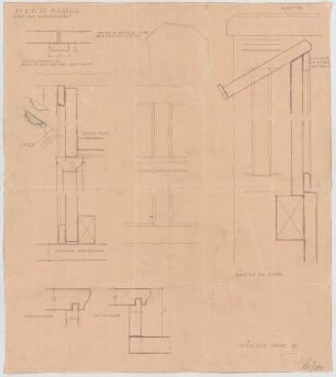 Fischer, Theodor; Planegg bei München (Bayern); Ev. Waldkirche - Schreinerarbeit (Details)