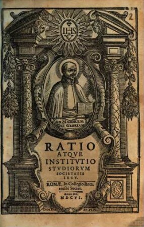 Ratio atque Institutio studiorum Societatis Iesu