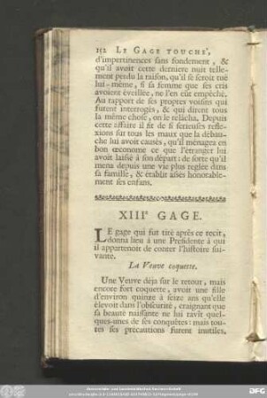 La Veuve coquette.