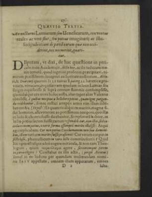 Quaestio tertia.