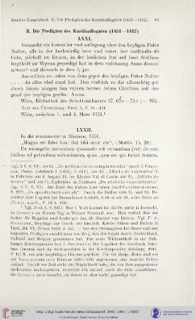 B. Die Predigten des Kardinallegaten (1451-1452)