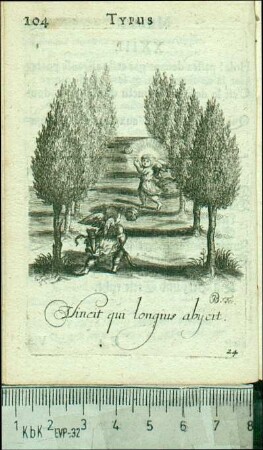 Vincit qui longius abijcit.