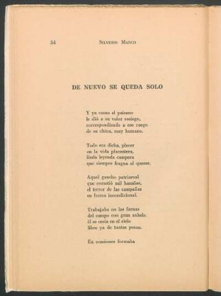 De nuevo se queda sólo