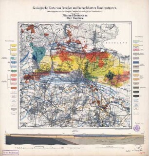 [5679] Beuthen, Geologische Karte von Preußen und benachbarten Bundesstaaten